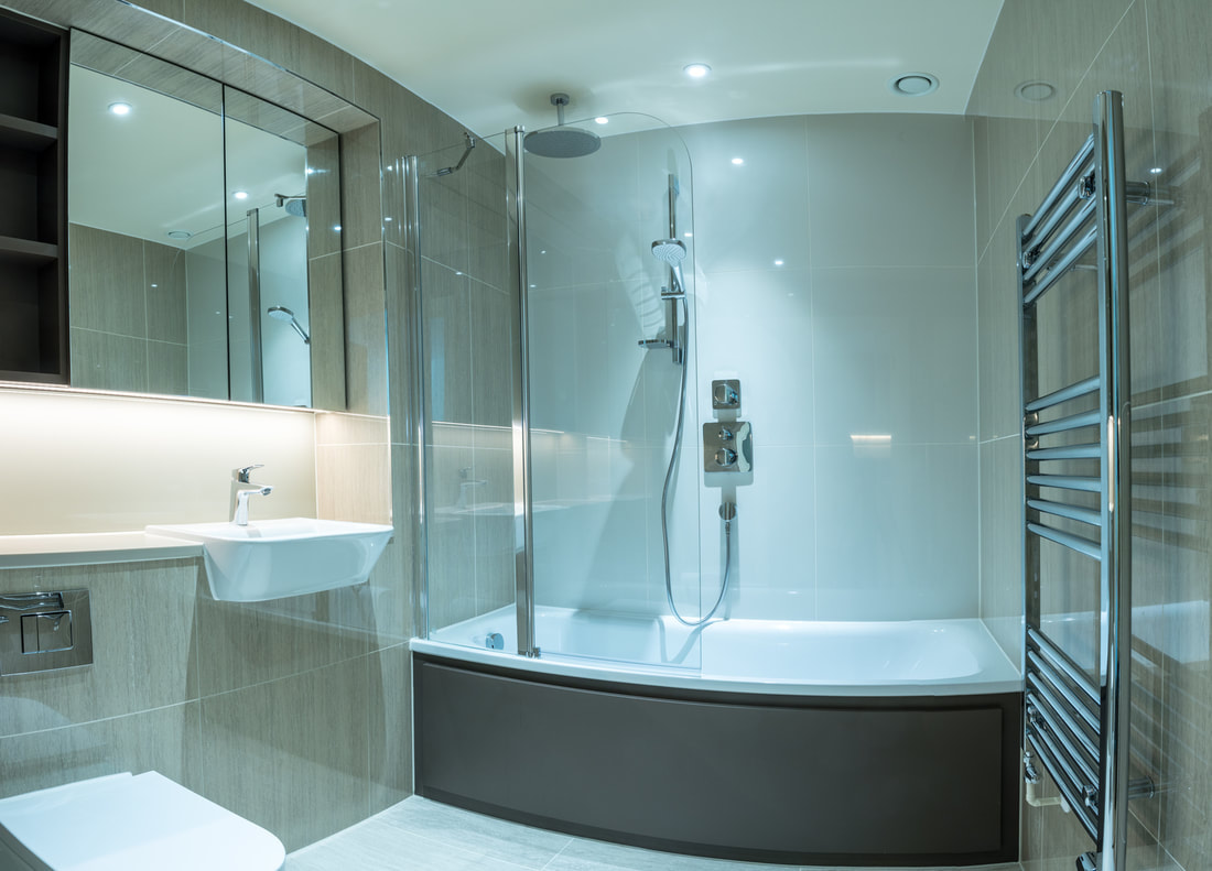 professional tile showers services 